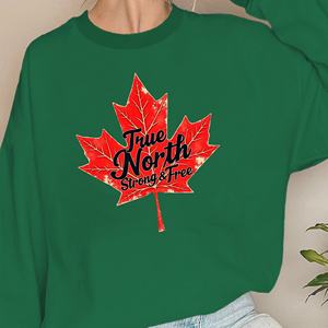 เสื้อสเวตเตอร์ผู้หญิง True North strong Free - Product Image 3