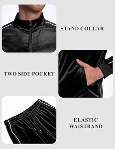 Premium Tracksuit Set Hoodie And Jogger Sportswear Custom Logo Tracksuit <b>Men</b> Activewear Set Heavyweight Fleece Tracksuit - Product Image 4