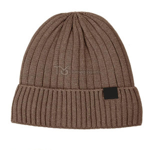 Premium Quality Latest Design Jacquard Beanie Hats Wholesale Made Wool & Cotton Material Beanie Hats - Product Image 5