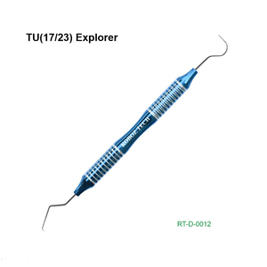 เครื่องมือสำรวจฟันแบบสองด้าน รุ่น TU(17/23) ผลิตจากเหล็กกล้าไร้สนิม ได้รับการรับรองมาตรฐาน CE โดย Roboz Tech ผลิตในประเทศปากีสถาน - Product Image 1