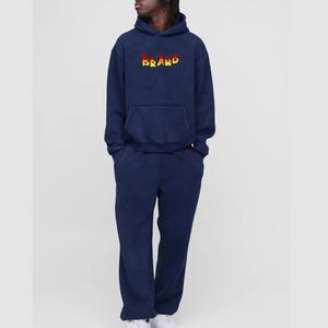 Conjuntos Deportivos Personalizados con Logotipo, Sudadera con Capucha de Felpa Francesa, Conjuntos Deportivos Extra Grandes de Algodón Grueso para Hombre, Unisex - Product Image 2