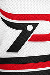 Camiseta de Hockey sobre Hielo 100% Poliéster de Secado Rápido y Transpirable para Hombre Adulto con Nombre de Equipo Personalizado e Impresión Digital - Product Image 4