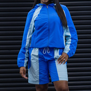 Unisex Hooded Windbreaker <b>Jacket</b> Lightweight Waterproof Breathable Quick Dry <b>Zip</b>-<b>Up</b> Outerwear Waist Strap Full Sleeve for All - Product Image 6