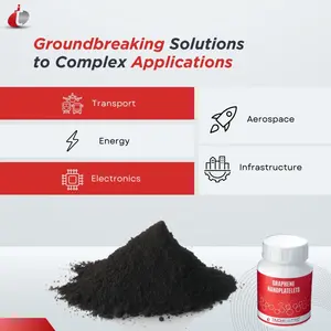 TECHINSTRO Nanoplaquetas de Grafeno Ultrafinas, Polvo Negruzco, Diámetro <50 Micras, Gran Área de Superficie, Espesor Consistente de 8nm - Product Image 6