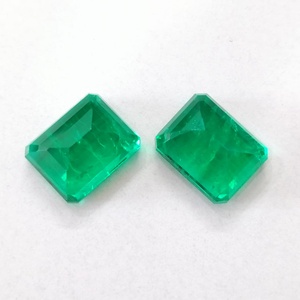 หินอัญมณีเจียระไนสีเขียวมรกตล้ำค่าสำหรับใช้ในห้องทดลองอัญมณีคุณภาพระดับพรีเมี่ยมสำหรับการทำเครื่องประดับและอัญมณี - Product Image 2