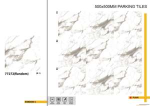 กระเบื้องปูพื้นกลางแจ้งทนทานต่อสภาพอากาศ ขนาด 500x500 มม. ออกแบบมาเพื่อทนต่อความชื้น ความร้อน และแรงกระแทกในการติดตั้งภายนอกอาคาร - Product Image 5