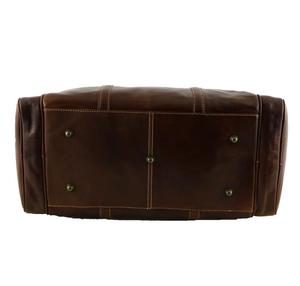 กระเป๋าเดินทางหนังแท้สไตล์วินเทจ ขนาดใหญ่ น้ำหนักเบา พกพาสะดวก พร้อมซิป ดีไซน์สร้างสรรค์ - Product Image 4