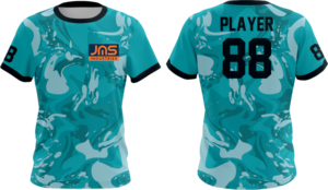 Camiseta Deportiva de Poliéster de Manga Corta con Estampado por Sublimación Personalizado, Cómoda y Transpirable, OEM ODM - Product Image 3