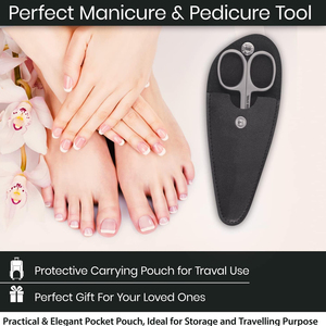 Tijeras de Manicura Curvas de Acero Inoxidable con Mangos de Acero, Servicio OEM ODM, Personalizadas, Nueva Llegada, Precio al por Mayor - Product Image 5