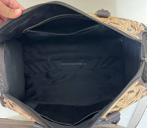 Bolsa de Viaje Grande de Cuero Hecha a Mano, Estilo Personalizado, de Lujo, para Mujer, Bolsa de Hombro de Cuero Vacuno - Product Image 6