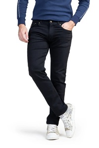 Jean baggy déchiré et vieilli en denim pour homme, style streetwear, avec effet délavé vintage et trous - Product Image 5