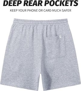 Pantalones Cortos Deportivos Transpirables para Hombre, para Correr, Gimnasio, Fitness, con Logotipo Personalizado, 5 Pulgadas, Casuales - Product Image 4