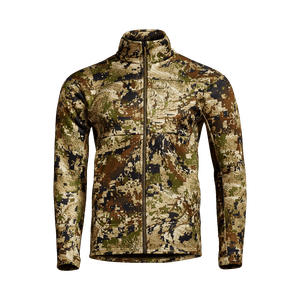 Veste softshell camouflage pour homme, fermeture éclair intégrale, respirante, anti-humidité, coupe-vent, vêtements de chasse d'hiver pour l'extérieur, polyester - Product Image 1