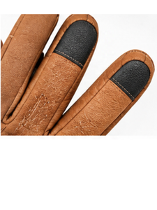 Gants d'hiver en cuir thermiques à écran tactile pour la conduite en extérieur, le cyclisme et l'usage quotidien par Standard International - Product Image 2