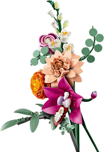 Bouquet de fleurs roses romantiques, ensembles de blocs de construction 10342, compatibles avec les particules Legoed, adaptés aux cadeaux de Noël - Product Image 1