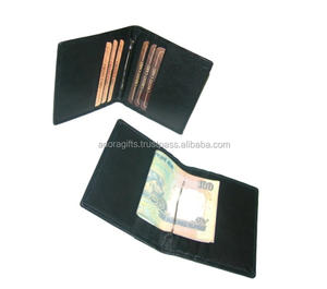 Portefeuille en cuir avec clip en métal élégant Design élégant pour l'élégance et la fonctionnalité - Product Image 2