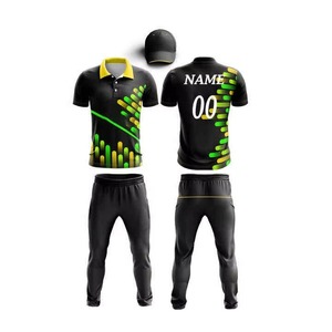Último Diseño, Pantalones de Jersey de Cricket Estampados 100% Poliéster, Uniforme de Cricket Transpirable para Adultos, Logotipo Personalizado, Precio Económico y Razonable - Product Image 1