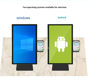 Caja Registradora LCD de Doble Pantalla de Escritorio con Lectores de Códigos de Barras y Tarjetas, Función SDK, Carcasa Metálica - Escanea Códigos QR, Lee Tarjetas, Imprime Recibos - Product Image 5