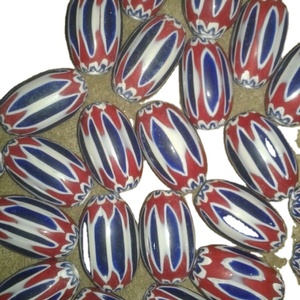 Cuentas de cristal de Murano hechas a mano, joyería de mezcla elegante personalizable, precio bajo, listas para enviar, cuentas sueltas, cuentas de Chevron - Product Image 1