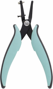 Alicates Perforadores de Acero Inoxidable de Precisión de 1.25 mm con Pin Adicional para Láminas de Metal Blando, Manualidades, Joyería, Herramienta de Bricolaje - Product Image 2