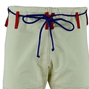 BJJ GI กางเกงผ้าฝ้ายกำลังสูง BJJ GI กางเกงต่อสู้แบบถักทอไข่มุกสำหรับผู้ชายกางเกง BJJ GI แบบปรับสายได้ - Product Image 2