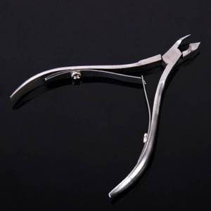 Pince à cuticules ronde, ciseaux de manucure, coupe-cuticules, éliminateur de peaux mortes, pince à ongles en acier inoxydable pour pédicure - Product Image 1