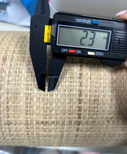 Papier peint en toile de jute tissée, finition murale texturée en fibres naturelles pour les intérieurs résidentiels et de bureaux - Product Image 3