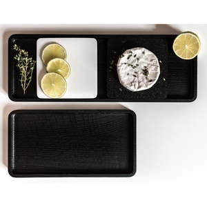 Minimalist Long Shape Wooden Serving <b>Trays</b> Smooth Surface Fancy Design Handmade Decorative Food Serving <b>Trays</b> Hot Selling - Product Image 5