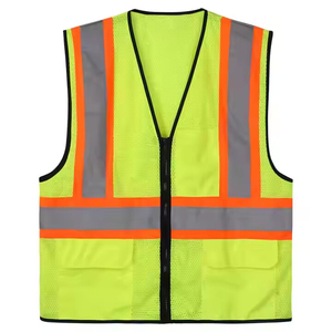 Chaleco de Seguridad para Hombre, Certificado ANSI Clase 1 EN ISO 20471, Impermeable, OEM/ODM, Personalizable, MOQ Bajo, Calidad Premium - Product Image 1