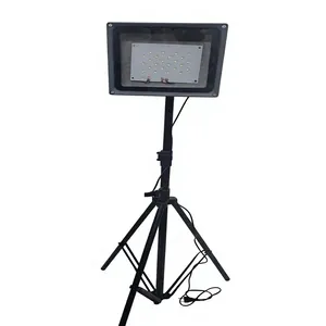 Portable <b>LED</b> <b>Work</b> <b>Light</b> 12000lm 5000K Daylight Black Aluminum Alloy Floor Stand IP65 220V Workshop Lighting - Product Image 5