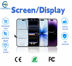 Écran OLED souple de qualité supérieure pour <span class=keywords><strong>iPhone</strong></span> 17, 16, 15, 14, 13, 12 – Panneau d'écran LCD pour réparation de téléphone <span class=keywords><strong>iPhone</strong></span> - Product Image 1