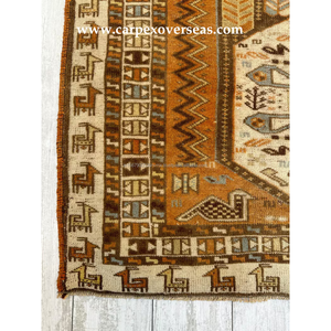 Alfombra de lana persa auténtica, diseño Tribal de alta calidad, envío rápido, alfombras reversibles para el hogar, hoteles, pasillos para - Product Image 4