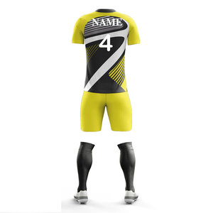 Fabricant en gros d'uniformes de football avec nom et numéro du joueur, vêtements d'entraînement 100% polyester, uniforme antibactérien, kits de football - Product Image 3