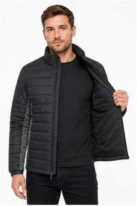 Chaqueta de Lona Acolchada para Hombre, Corte Ajustado, Estilo Urbano, Ecológica, Transpirable, Casual, Resistente al Viento, Servicio OEM - Product Image 6