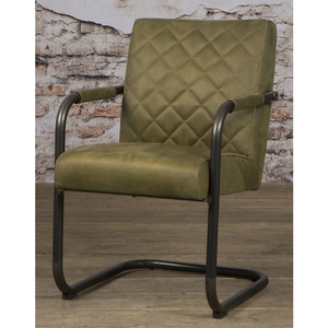 Modern Eco-Friendly Durable Upholstered <b>Dining</b> <b>Chair</b> Velvet <b>Green</b> Metal Frame Armrests <b>Dining</b> <b>Room</b> Furniture - Product Image 3