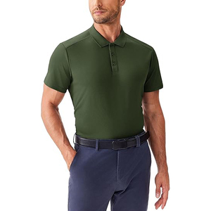 Polo de golf pour homme à manches longues, séchage rapide, avec deux poches, décontracté et professionnel, pour l'extérieur, pull d'été - Product Image 1