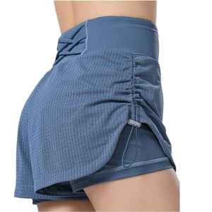 Tenue d'entraînement ultra douce, respirante, extensible et durable, parfaite pour la course et le fitness, shorts de course pour femmes - Product Image 1