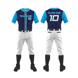 Maillots de baseball personnalisés avec logos, vente en gros de maillots de baseball personnalisés en polyester, maillots de baseball personnalisés pour les équipes américaines - Product Image 6