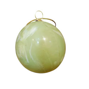 Luxury Light Green Resin <b>Sphere</b> Clutch Handbag with Brass Ring Handle Designer Evening Party Wedding Statement <b>Bag</b> - Product Image 1