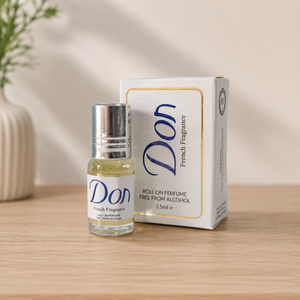 Perfume Attar Unisex DON Premium en Roll-On de 2.5 ML, Sin Alcohol, Aceite de Fragancia de Lujo, Aroma Floral y Frutal, Larga Duración, Inspirado en Francia - Product Image 1