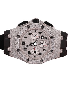 Reloj ZAWO HOUSE de Diseño de Alta Gama, Automático, Mecánico, Unisex, con Diamantes de Moissanita y Correa de Caucho - Product Image 1