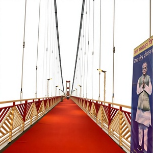 Pont en acier courbé lourd avec services de soudage et de découpe - Product Image 2