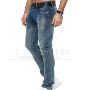Pantalones Vaqueros de Algodón 100% Ecológicos, Transpirables, Duraderos, Cómodos, Elegantes, de Corte Recto, Ideales para Viajar - Product Image 4