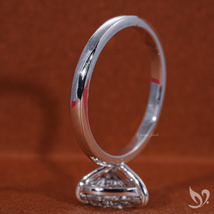 แหวนเพชรทรงหัวใจ 2 กะรัต เพชรเพาะเลี้ยงในห้องปฏิบัติการ ตัวเดียว ประดับบนทองคำแท้ 18K |   เครื่องประดับหมั้นสำหรับผู้หญิงที่ได้รับการรับรองจาก IGI - Product Image 4