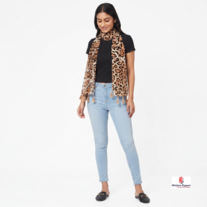 Digital Printed Long <b>Scarf</b> Soft Fabric Fashion Head <b>Scarf</b> Private Label White Label OEM ODM Manufacturer - Product Image 3