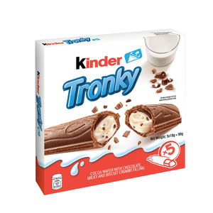 Paquete de 5 Kinder Tronky de 90g, Galletas de Chocolate - Oferta Exclusiva B2B al por Mayor para Supermercados y Mercados de Exportación - Product Image 4