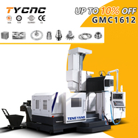 Fresadora CNC de Alta Precisión GMC1612 con Control Syntec, 3/4/5 Ejes, Husillo de 8000 RPM, Tipo Gantry