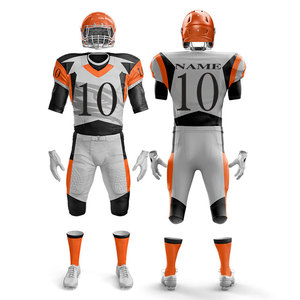 Fully Customization Wholesale Football Uniform Men's American Sportswear <b>Soccer</b> Kits Custom Name Number Rugby Uniform - Product Image 1