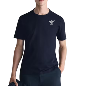 Camiseta de Manga Corta con Cuello Redondo para Hombre, Camiseta Básica Informal de Mezcla de Algodón, Ropa Personalizada al por Mayor, Fabricante de Ropa - Product Image 1