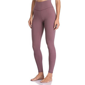 Leggings de Yoga Modernos para Mujer, Cintura Alta, Soporte Flexible, Tela Ligera Ecológica, Diseño Sólido, para Gimnasio y Uso Casual - Product Image 2